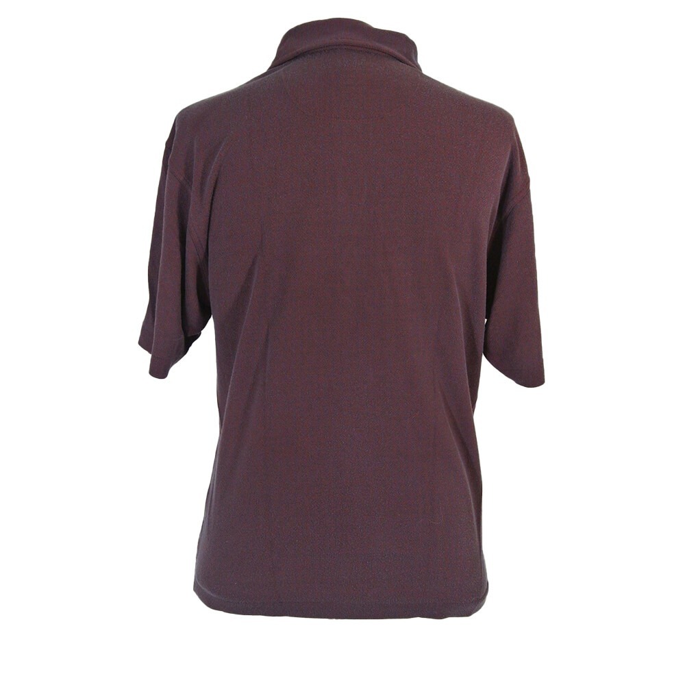 Nike Polo Shirt Mens M Purple Tiger Woods Golf Short Sleeve Regular Fit Sport - Picture 7 of 10
